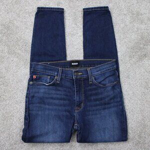 Hudson Jeans Womens 27 Blue Natalie Super Skinny Stretch Denim w/ 27" inseam